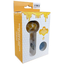 4" Honeybee Spoon Hand Pipe Box Set  with Grinder (MSRP $45.00)