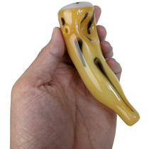 4" Banana Half Novelty Hand Pipe (MSRP $25.00)