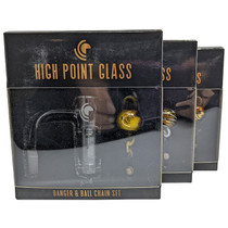 High Point Glass - Assorted Wigwag Ball & Chain 14M Banger Box Set (MSRP $50.00)