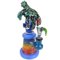 Cheech Glass - 9" Frit Zombie Hand Banger Hanger Water Pipe - with 14M Bowl & 4mm Banger (MSRP $170.00)