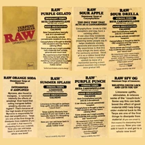 RAW® - Terp Spray 5ml  - Display of 8 (MSRP $10.00ea)