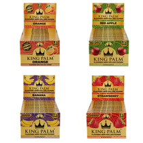 King Palm - Flavored Hemp 1¼ Rolling Papers 40ct - Display of 50 (MSRP $3.00ea)