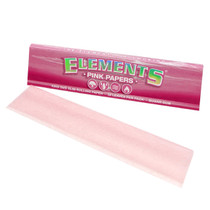 Elements - Pink Rolling Papers King Size Slim (24ct) - Display of 50 (MSRP $5.00ea)
