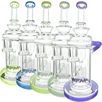 10" Power Station Recycler Waterpipe By AFM Glass (Pack of 5 Asstd Colors) *Drop Ship* (MSRP $198.99 Each)