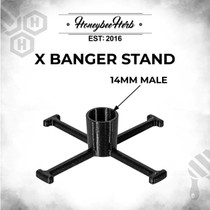 X-Shaped Banger Stand By Honeybee Herb (Pack of 2) *Drop Ship* (MSRP $11.99)