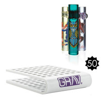 GRAV® - 16mm Whimsical Taster Display Kit - with 50x 16mm Chillums (MSRP $10.00ea)