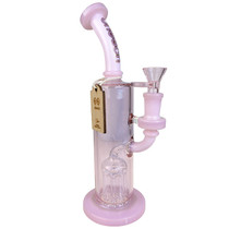 Cheech Glass - 11" Tree Perc Banger Hanger Water Pipe - with 14M Bowl & 4mm Banger (MSRP $110.00)