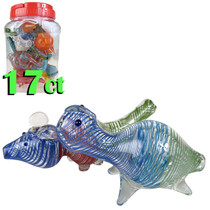 Assorted Animal Hand Pipe - 17ct Jar (MSRP $30.00ea)