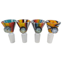 Reversal Dicro Marble Funnel Bowl 14M (MSRP $12.00)