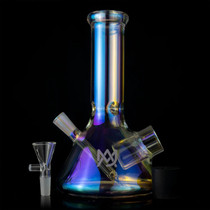 MJ Arsenal - Limited Edition Cache Mini Beaker Water Pipe (Iridescent Collection) (MSRP $110.00)