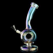 MJ Arsenal - Limited Edition Saturn Mini Rig Water Pipe (Iridescent Collection) (MSRP $140.00)