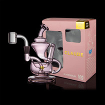 MJ Arsenal  - Limited Edition Claude Mini Rig Water Pipe (Pink Collection) (MSRP $72.00)