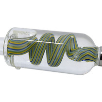 6.5" Glycerin Reversal Color Nectar Pipe with Threaded Stainless Steel Tip (MSRP $40.00)