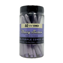 Blazy Susan® - Purple 1¼ Pre-Roll Cones - Jar of 50 (MSRP $20.00)