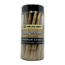 Blazy Susan® - Unbleached King Size Pre-Roll Cones - Jar of 50 (MSRP $20.00)