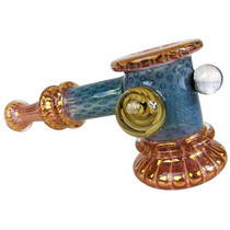 5.7" High Grade Fumed Water Trap Dicro Hammer Bubbler Hand Pipe (MSRP $80.00)