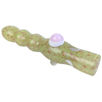 3.8" Assorted Frit Chillum Hand Pipe (MSRP $35.00)