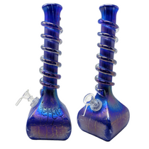 12" Mini Eiffel Tower Soft Glass Water Pipe - with 14M Bowl (MSRP $60.00)