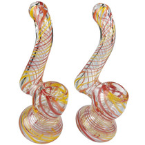 5" Assorted Work Bubbler Hand Pipe - 2 Pack (MSRP $50.00ea)