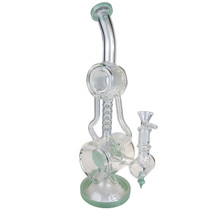 14" Recycler Water Pipe - with 14M Bowl & 4mm Banger (MSRP $100.00)