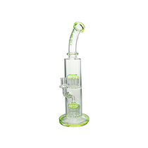 13" Double Tree Chamber Waterpipe by MAV Glass Mixed Colors (Pack of 5) *Drop Ship* (MSRP $199.99 Each)