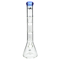 18" Double UFO Beaker Waterpipe by MAV Glass Mixed Colors (Pack of 4) *Drop Ship* (MSRP $219.99 Each)