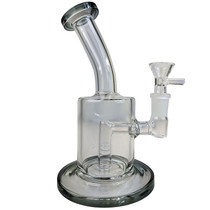 7" Color Trim Banger Hanger Water Pipe - with 14M Bowl & 4mm Banger (MSRP $25.00)