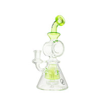 9" Showerhead Swiss Pyramid Water Pipe By MAV Glass Mixed Colors (Pack of 5) *Drop Ship* (MSRP $129.99 Each)