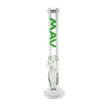 18" x 9mm Straight Tube Water Pipe by MAV Glass Mixed Colors (Pack of 8) *Drop Ship* (MSRP $128.99 Each)