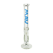 18" x 9mm Straight Tube Water Pipe by MAV Glass Mixed Colors (Pack of 8) *Drop Ship* (MSRP $128.99 Each)