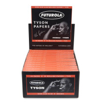 Tyson 2.0 x Futurola - King Size Rolling Papers + Tips (33pc) - Box of 24 (MSRP $5.00ea)