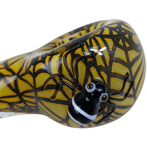 4" Color Spider Web Spoon Hand Pipe (MSRP $30.00) 