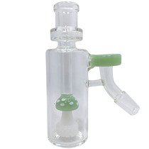 5.3" Mushroom Perc Ash Catcher - 14F / 14M  (MSRP $25.00)