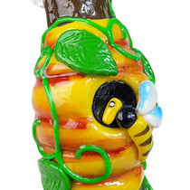 7" Bee Treehouse Water Pipe - with 14M Banger (MSRP $50.00)