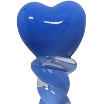 6" Heart Wand Glass Dabber (MSRP $10.00)