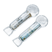 3.5" Freezable Honeycomb Spoon Pipe by Krave Glass (Pack of 10 Asstd Colors) *Drop Ship* (MSRP $24.99 Each)