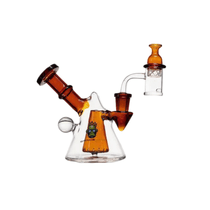 5" Space Pyramid Mini Rig Water Pipe by Space King *Drop Ship* (MSRP $60.00)