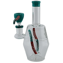 7" Gummy Worms Water Pipe by Space King *Drop Ship* (MSRP $70.00)