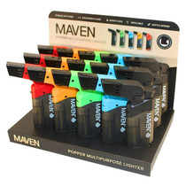 Maven - Popper Torch - Neon - Display of 15 (MSRP $15.00ea)