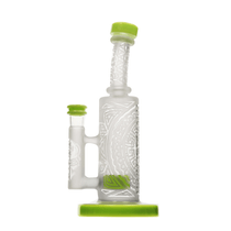 8" Sandblasted Mini Straight Can Water Pipe by Calibear *Drop Ship* (MSRP $128.99)