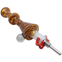 5" Reversal Dicro Nectar Collector - with 10M Stainless Steel Tip (MSRP $20.00)