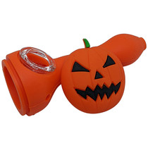 5" Silicone Jack O Lantern Pumpkin Hand Pipe (MSRP $20.00)