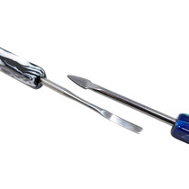 HS Wholesale-Assorted Resin Handle Stainless Steel Dabber