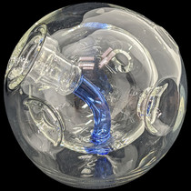 2.7" Fabb Sphere Bubbler Water Pipe - with 10M Banger (MSRP $30.00)