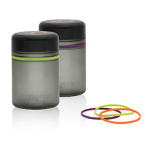 Ongrok - Child Resistant Jar 500ml - Frosted Grey - 2 Pack (MSRP $35.00)