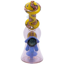 5.5" Heady Rig Water Pipe - with 14M Bowl & 4mm Banger (MSRP $90.00)