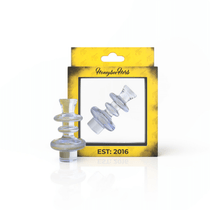 Ghost Glass Slurper Cap by Honeybee Herb *Drop Ship* (MSRP $24.99)