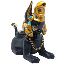 6" Silicone Anubis Water Pipe - with 14M Bowl & 4mm Banger (MSRP $40.00)