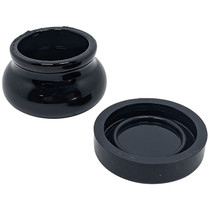 40mm Black Glass Storage Jar (MSRP $5.00)