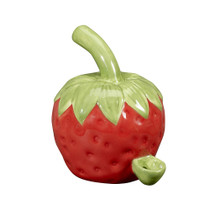 Novelty Strawberry Shaped Hand Pipe (MSRP $30.00)